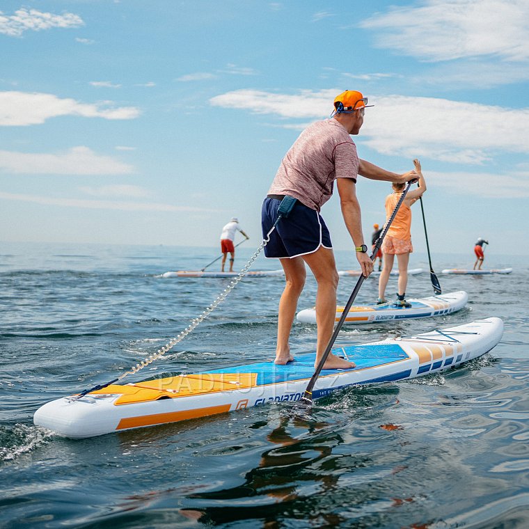 Paddleboard GLADIATOR ELITE 12'6 Touring s karbon pádlem - nafukovací