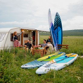 Paddleboard GLADIATOR ELITE 12'6 Touring s karbon pádlem 2026 - nafukovací