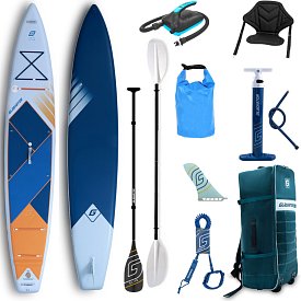 Paddleboard GLADIATOR ELITE 14' Touring s karbon pádlem 2026 - nafukovací
