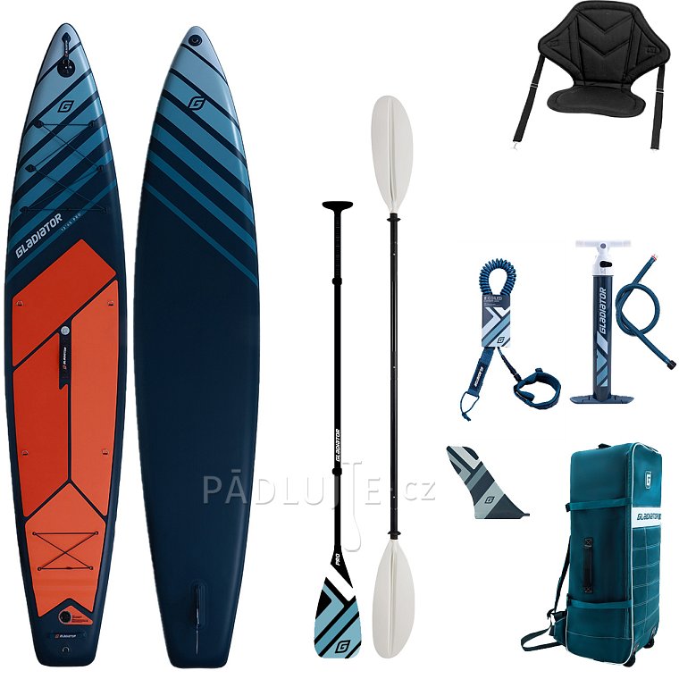 Paddleboard GLADIATOR PRO 12'6 SPORT s pádlem 2026 - nafukovací