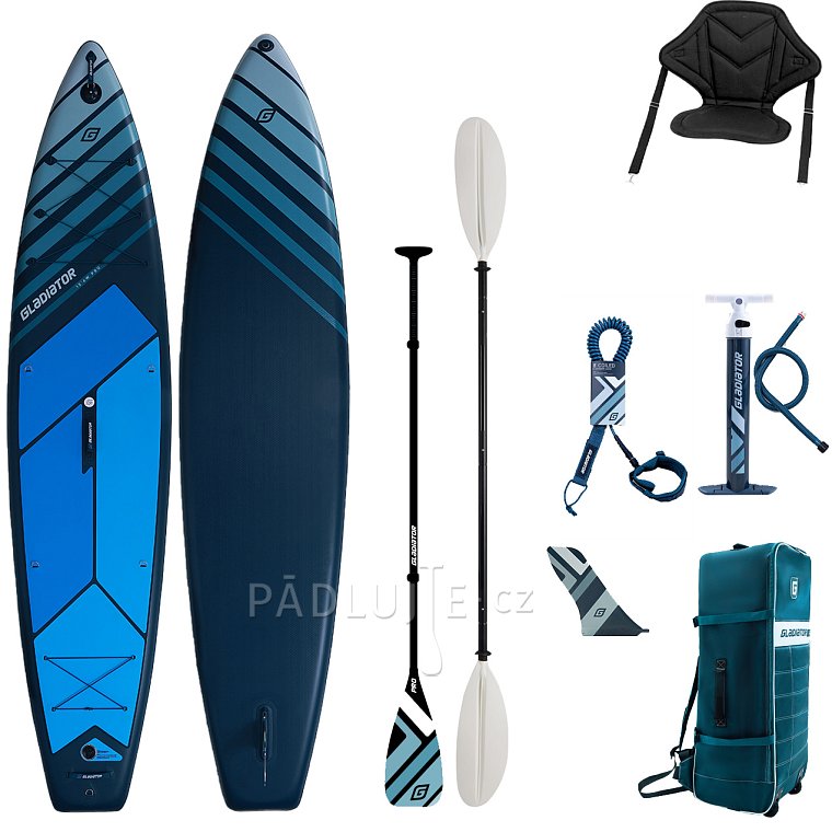 Paddleboard GLADIATOR PRO 12'6 WIDE s pádlem 2026 - nafukovací