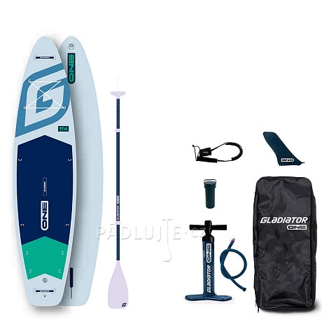 Paddleboard GLADIATOR ONE 11'4 White - nafukovací