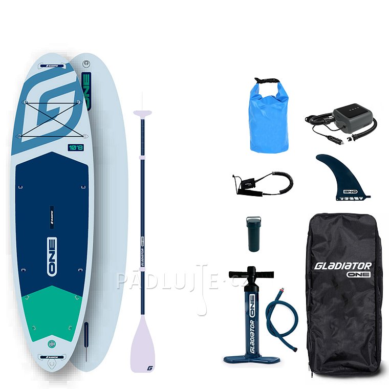 Paddleboard GLADIATOR ONE 10'8 Allround White - nafukovací