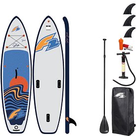 Paddleboard F2 GLIDE WINDSURF/WING YOUTH  GREY 10'0 s pádlem - nafukovací paddleboard