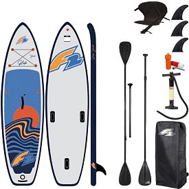 Paddleboard F2 GLIDE WINDSURF/WING YOUTH  GREY 10'0 s pádlem - nafukovací paddleboard