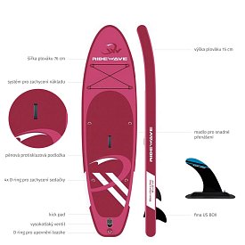 Paddleboard RIDEWAVE Allround 10'0'' - nafukovací