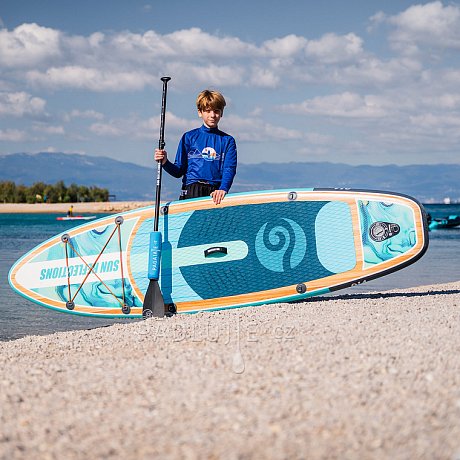 Paddleboard SUN REFLECTIONS S 9'4'' MINICOMBO Ocean mirage - nafukovací