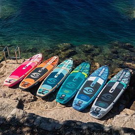 Paddleboard SUN REFLECTIONS M 10'8'' MINICOMBO Emerald - nafukovací