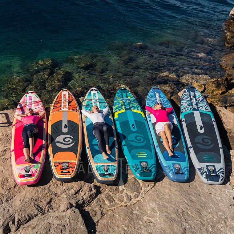 Paddleboard SUN REFLECTIONS MULTI 12'4'' MINICOMBO Emerald - nafukovací
