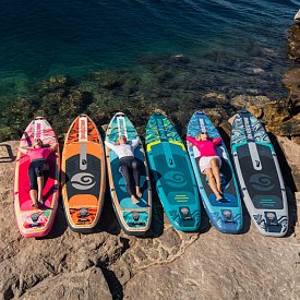 Paddleboard SUN REFLECTIONS MULTI 12'4'' MINICOMBO Emerald - nafukovací