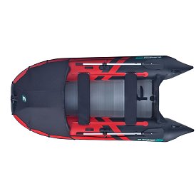 Člun GLADIATOR ACTIVE C330AL red black- nafukovací člun s hliníkovou podlahou