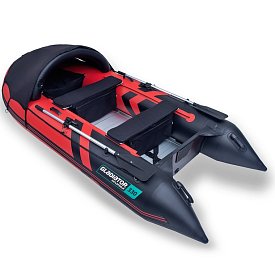 Člun GLADIATOR ACTIVE C330AL red black- nafukovací člun s hliníkovou podlahou