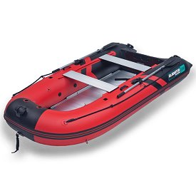 Člun GLADIATOR ACTIVE C330AL red black- nafukovací člun s hliníkovou podlahou