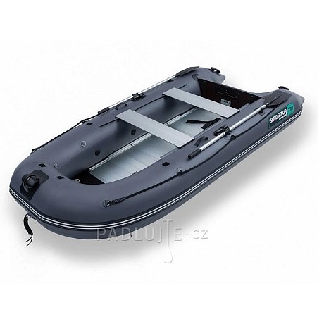 Člun GLADIATOR ACTIVE C330AL grey- nafukovací člun s hliníkovou podlahou