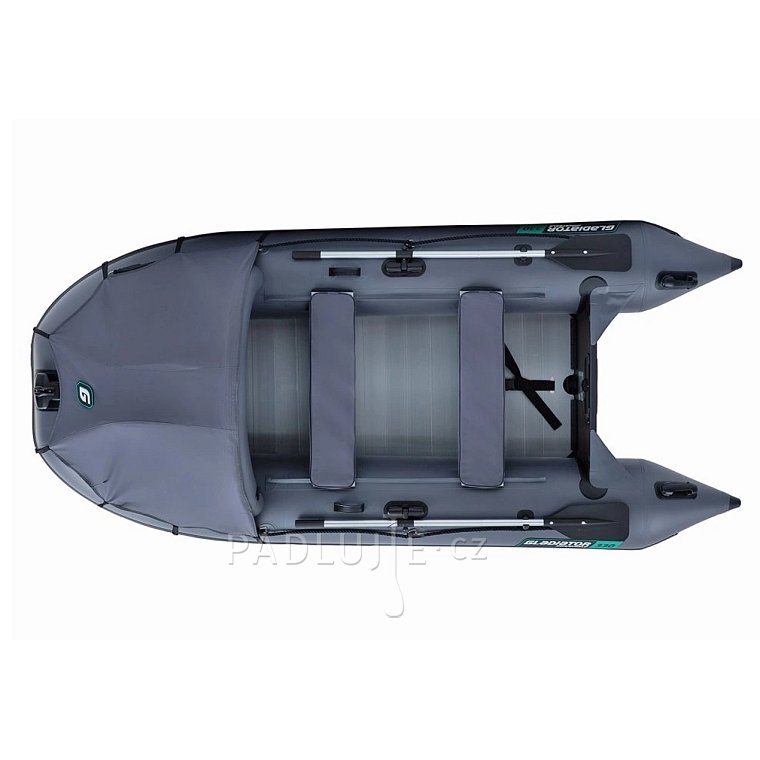 Člun GLADIATOR ACTIVE C330AL grey- nafukovací člun s hliníkovou podlahou