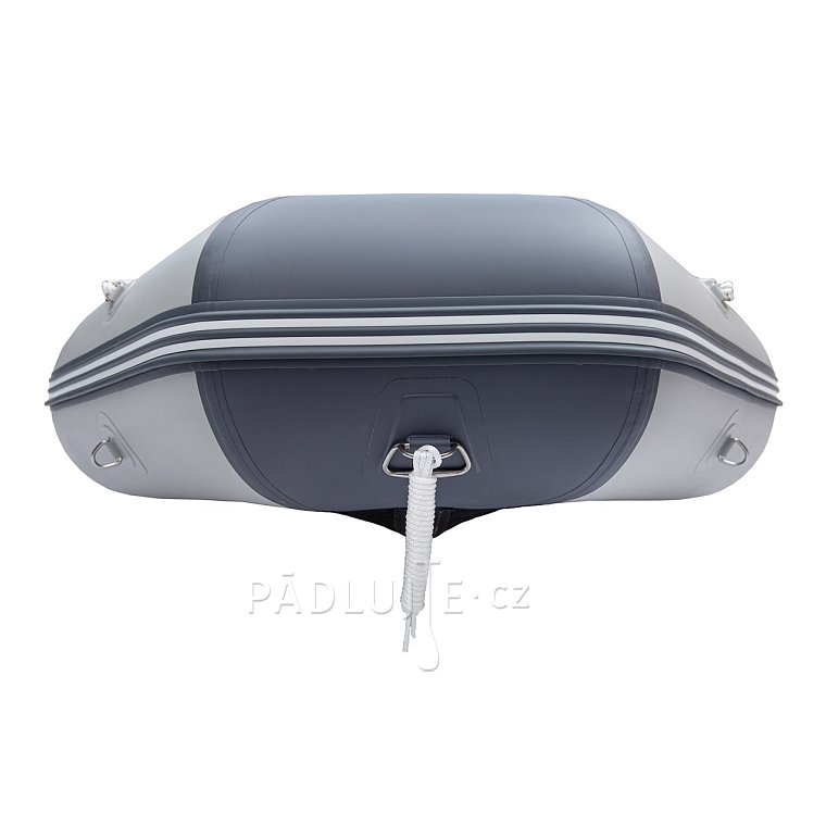 Člun GLADIATOR AK260AD light dark gray - nafukovací člun s vysokotlakou podlahou