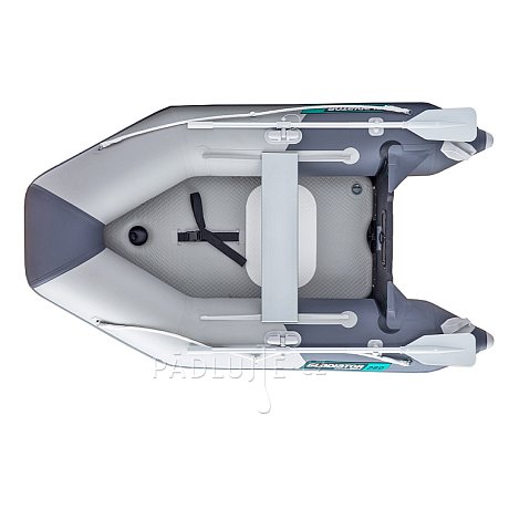 Člun GLADIATOR AK260AD light dark gray - nafukovací člun s vysokotlakou podlahou