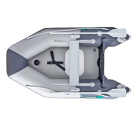 Člun GLADIATOR AK260AD light dark gray - nafukovací člun s vysokotlakou podlahou