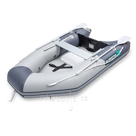 Člun GLADIATOR AK260AD light dark gray - nafukovací člun s vysokotlakou podlahou