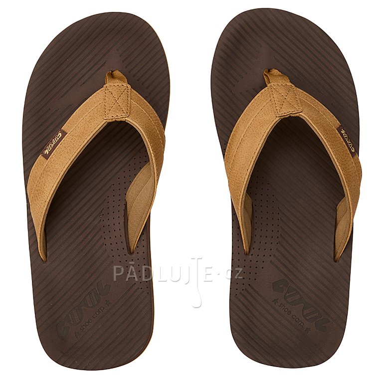 Žabky COOL Goku brown - pánské