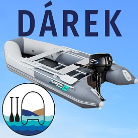 Dárkový poukaz na nákup člunu na PÁDLUJTE.CZ - neomezený dárek