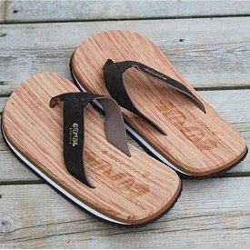 Žabky COOL Original Wood - pánské pantofle