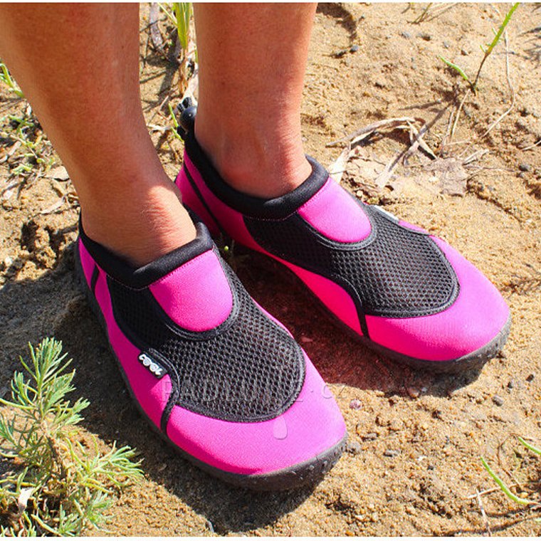 Neoprenové boty do vody COOL Skin 3 Fuchsia