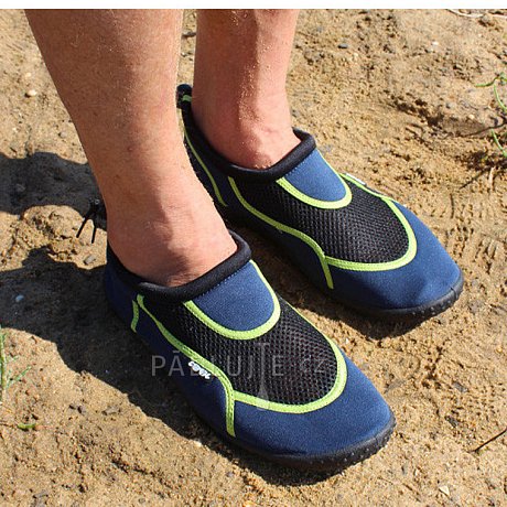 Neoprenové boty do vody COOL Skin 3 Lime