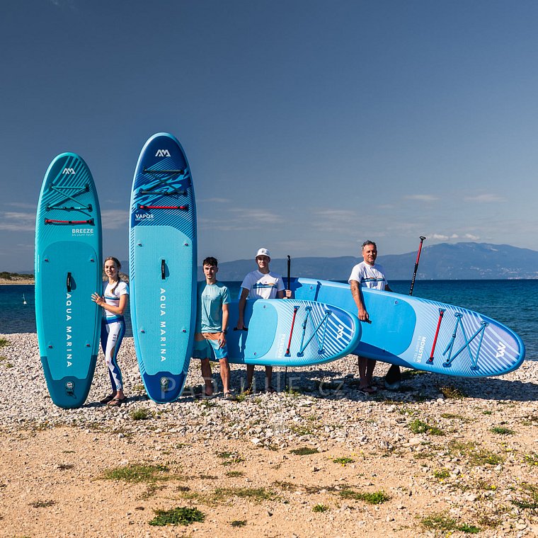 Paddleboard AQUA MARINA BREEZE 9'10 Silver tree