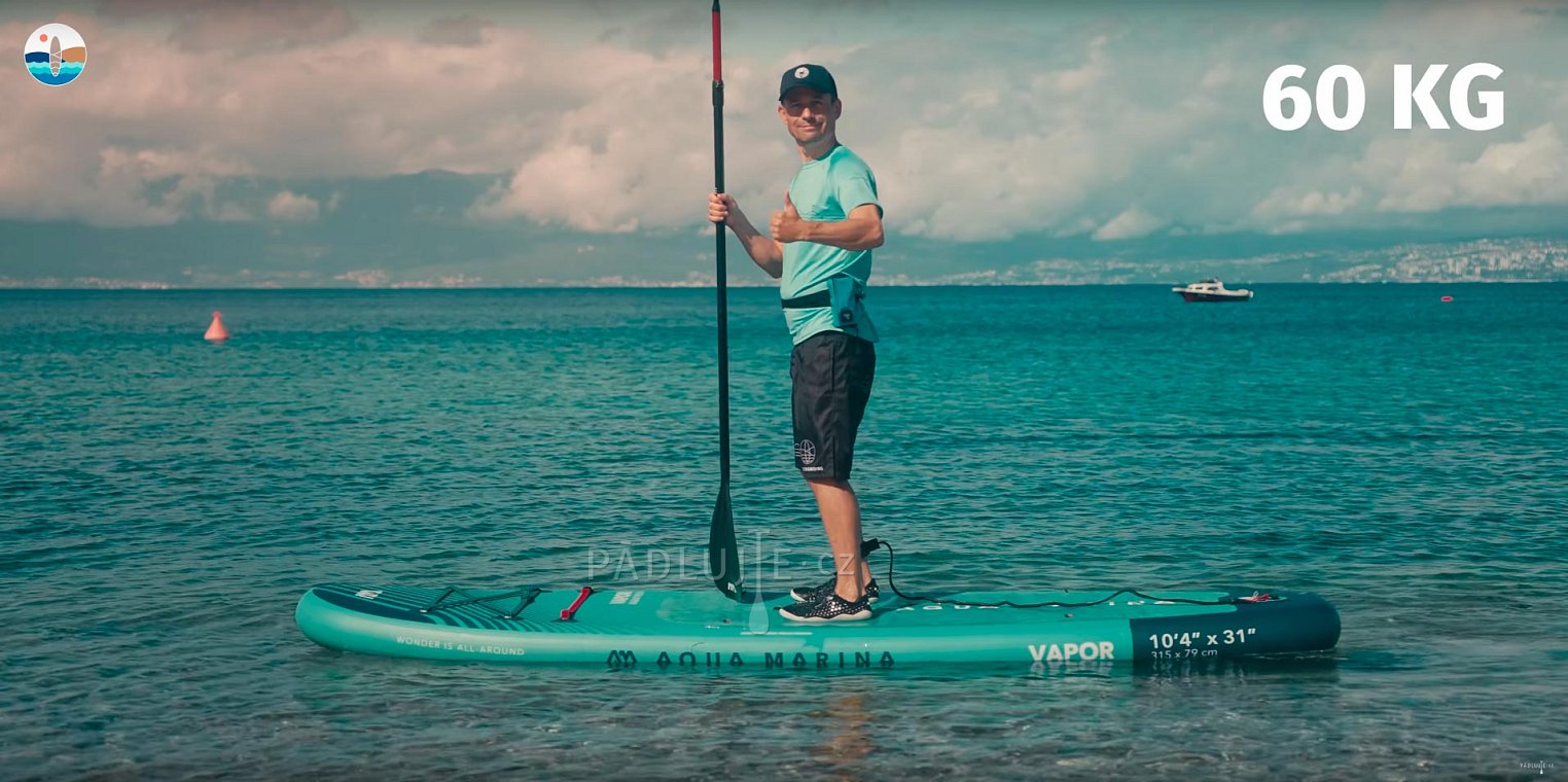 Paddleboard AQUA MARINA VAPOR 10'4 aqua splash 2026 - nafukovací