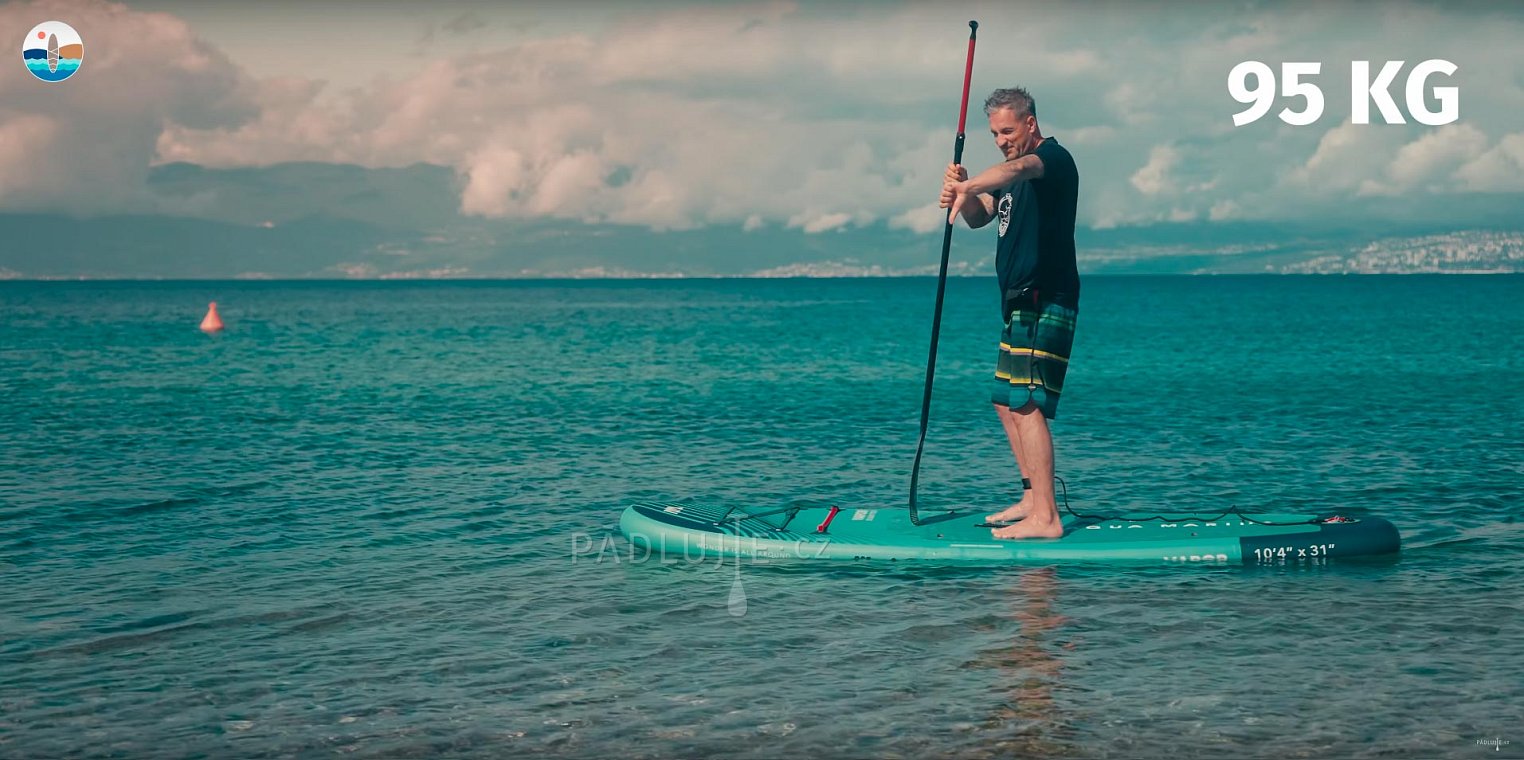 Paddleboard AQUA MARINA VAPOR 10'4 aqua splash 2026 - nafukovací