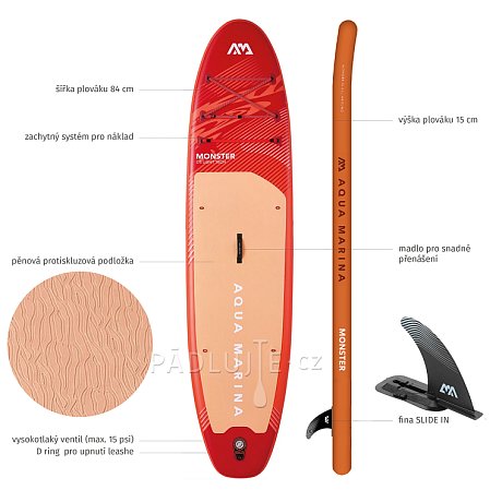 Paddleboard AQUA MARINA MONSTER 12'0 Sky Glider 2026