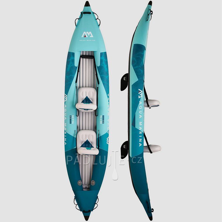 Kajak AQUA MARINA BETTA 412 Blue 2026 - dvoumístný nafukovací