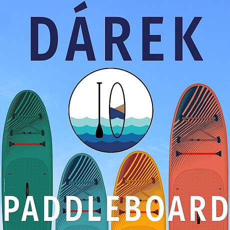 Dárkový poukaz na nákup paddleboardu na PÁDLUJTE.CZ - neomezený dárek