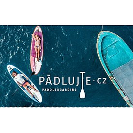 Dárkový poukaz na nákup zboží na PÁDLUJTE.CZ - neomezený dárek