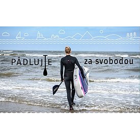 Dárkový poukaz na nákup zboží na PÁDLUJTE.CZ - neomezený dárek