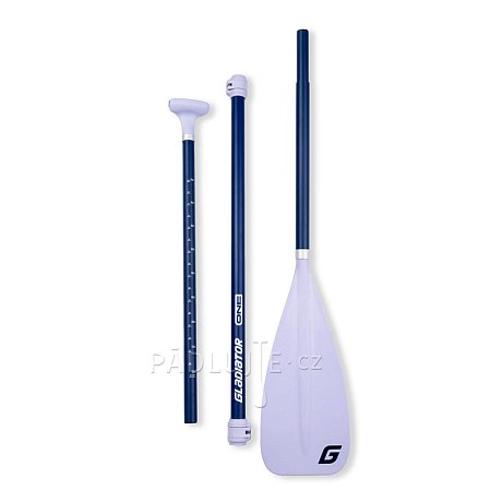 Pádlo GLADIATOR ONE laminát nylon 3-dílné nastavitelné pro paddleboard