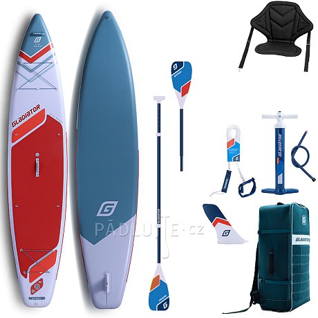 Paddleboard GLADIATOR ORIGIN 12'6 Touring RED 2026 - nafukovací