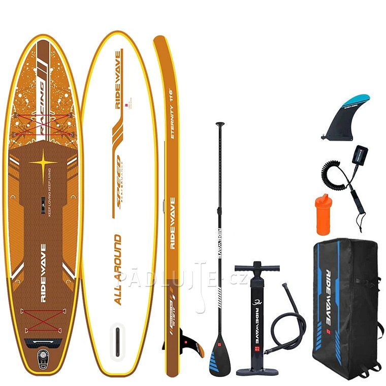 Paddleboard SUP RIDEWAVE Eternity 11'6'' - nafukovací