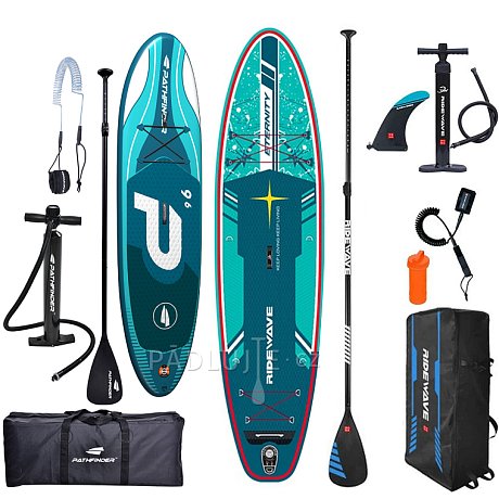Paddleboard PATHFINDER LITE 9'6'', RIDEWAVE Eternity 11' - Rodinná sada nafukovacích paddleboardů