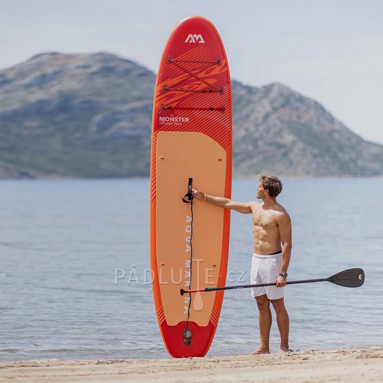 AQUA MARINA BREEZE 9'10 Silver tree, MONSTER 12'0 Sky Glider 2026 - Rodinná sada nafukovacích paddleboardů