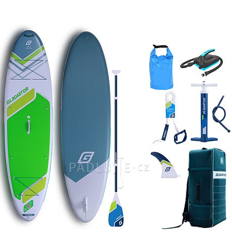 Paddleboard  GLADIATOR ORIGIN SC 10'8 ALLROUND GREEN - nafukovací