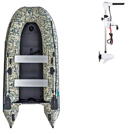 Člun GLADIATOR CLASSIC B330AD Camo - nafukovací člun s vysokotlakou podlahou