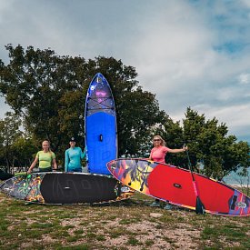 Paddleboard iBOARD 11' DIGITAL HERO - nafukovací