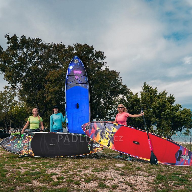 Paddleboard iBOARD 11' GREEN DRAGON - nafukovací