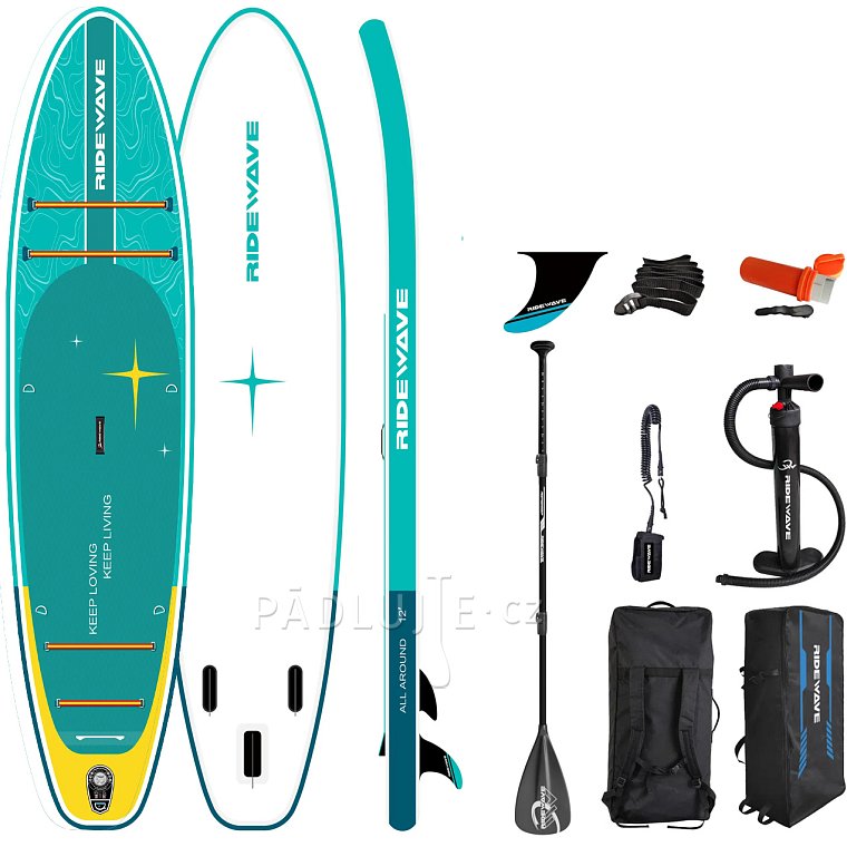 Paddleboard RIDEWAVE Romantic 12'0 - nafukovací