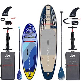 Paddleboard AQUA MARINA VIBRANT 8'0, AQUA MARINA MAGMA 11'2 - Rodinná sada nafukovacích paddleboardů