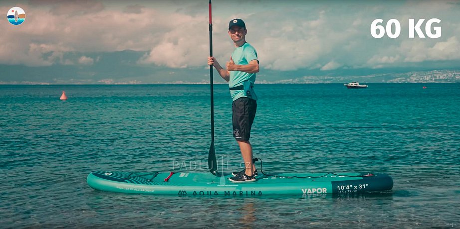 AQUA MARINA VAPOR 10'4 , FUSION 10'10 BLUE 2026 - Rodinná sada nafukovacích paddleboardů