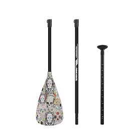 Pádlo RIDEWAVE Landslide 3-dílné s karbonovým shaftem - nastavitelné pro paddleboard