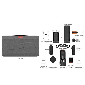 Elektrický vodní skútr LEFEET P1 BLACK 100Wh, 20lb